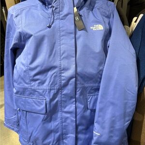 The North Face Women Monarch Triclimate Jacket Indigo Plum NWT